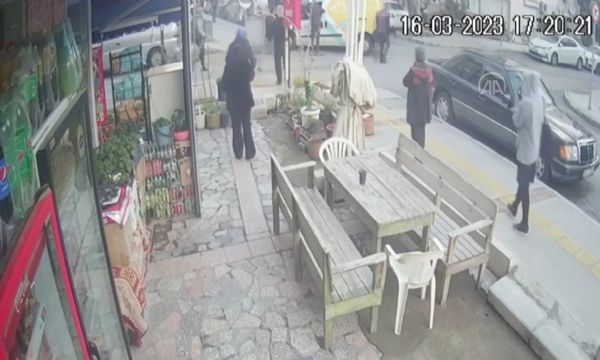 İzmir'deki kaza kamerada!